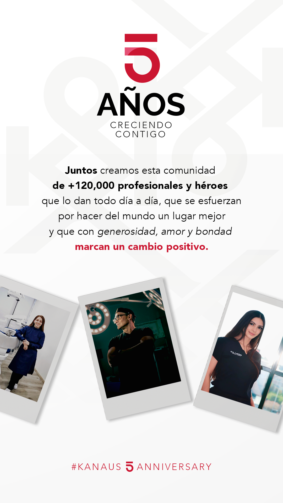 5 AÑOS ROMPIENDO LÍMITES CONTIGO