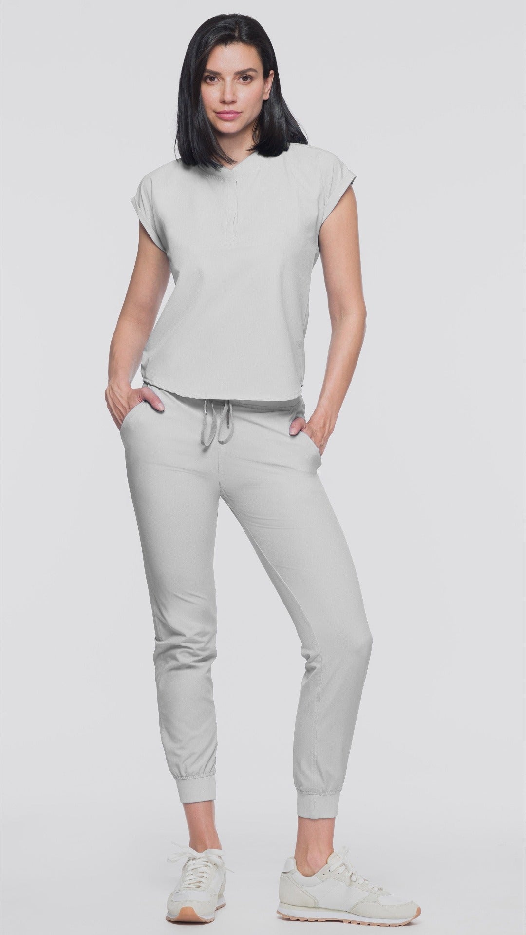 Kanaus® Scrub Casual Go Deep White | Dama - Kanaus