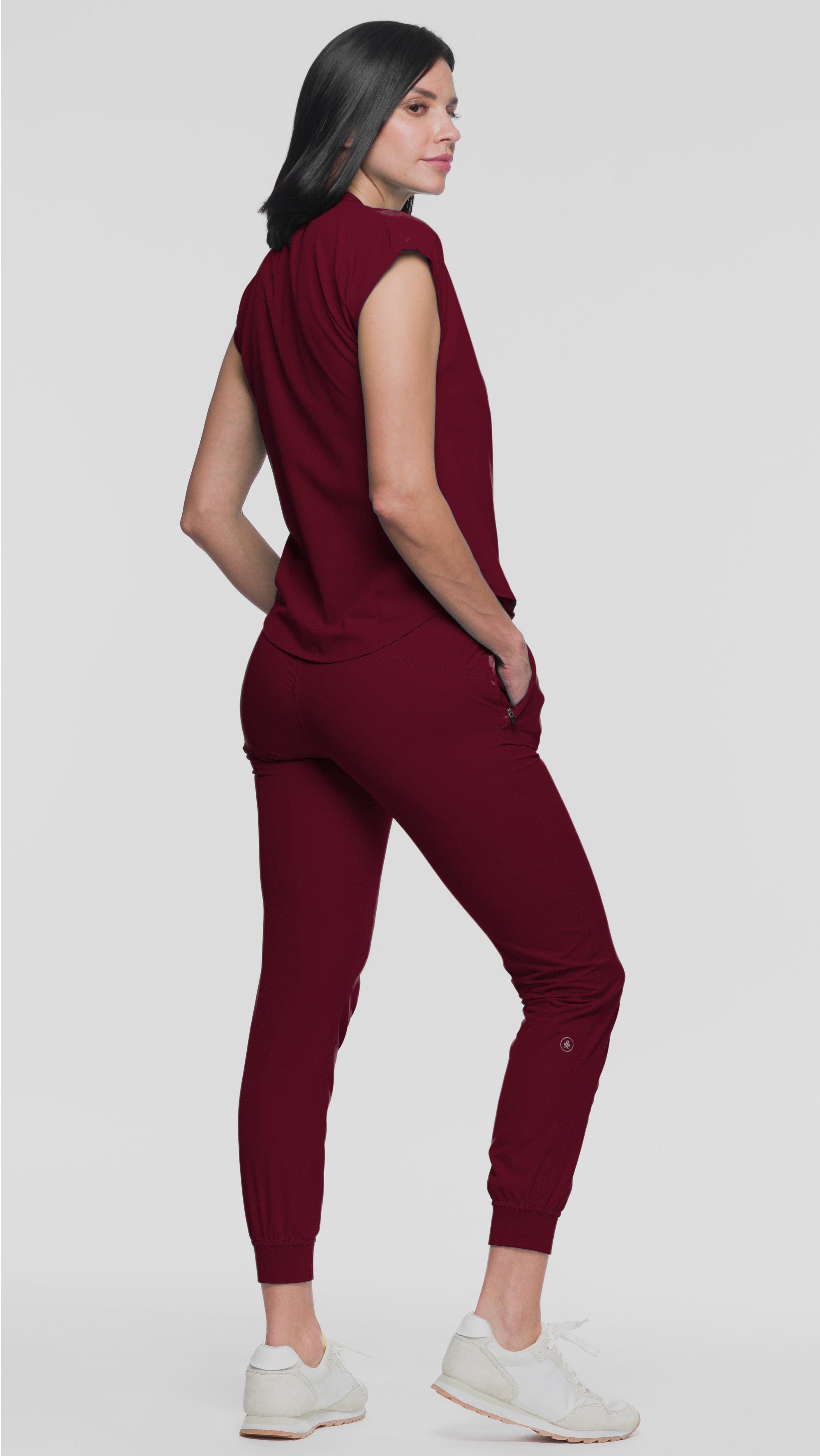 Kanaus® Scrub Casual Go Wine | Dama - Kanaus