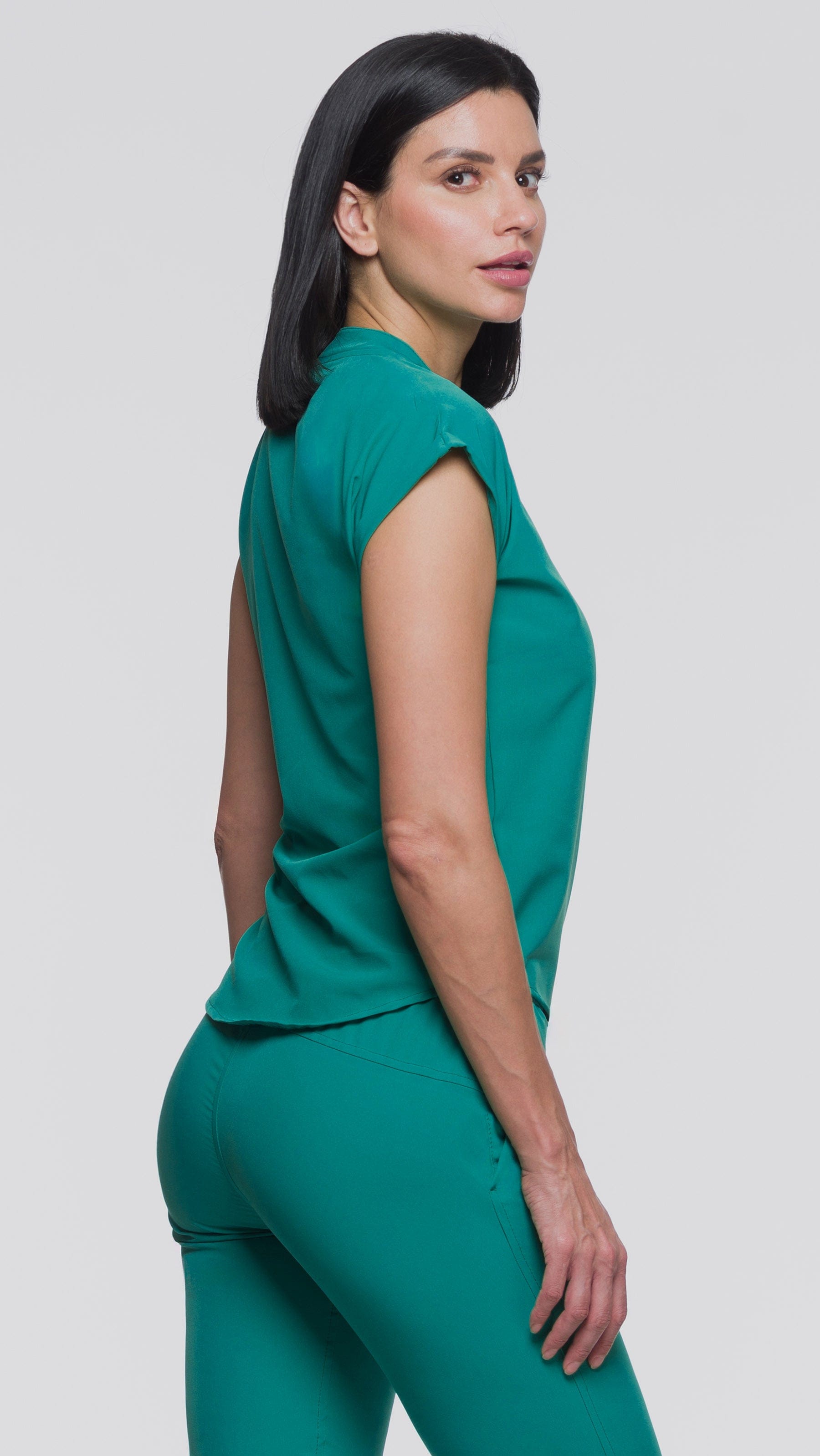 Kanaus® Top Casual Leal Teal | Dama - Kanaus