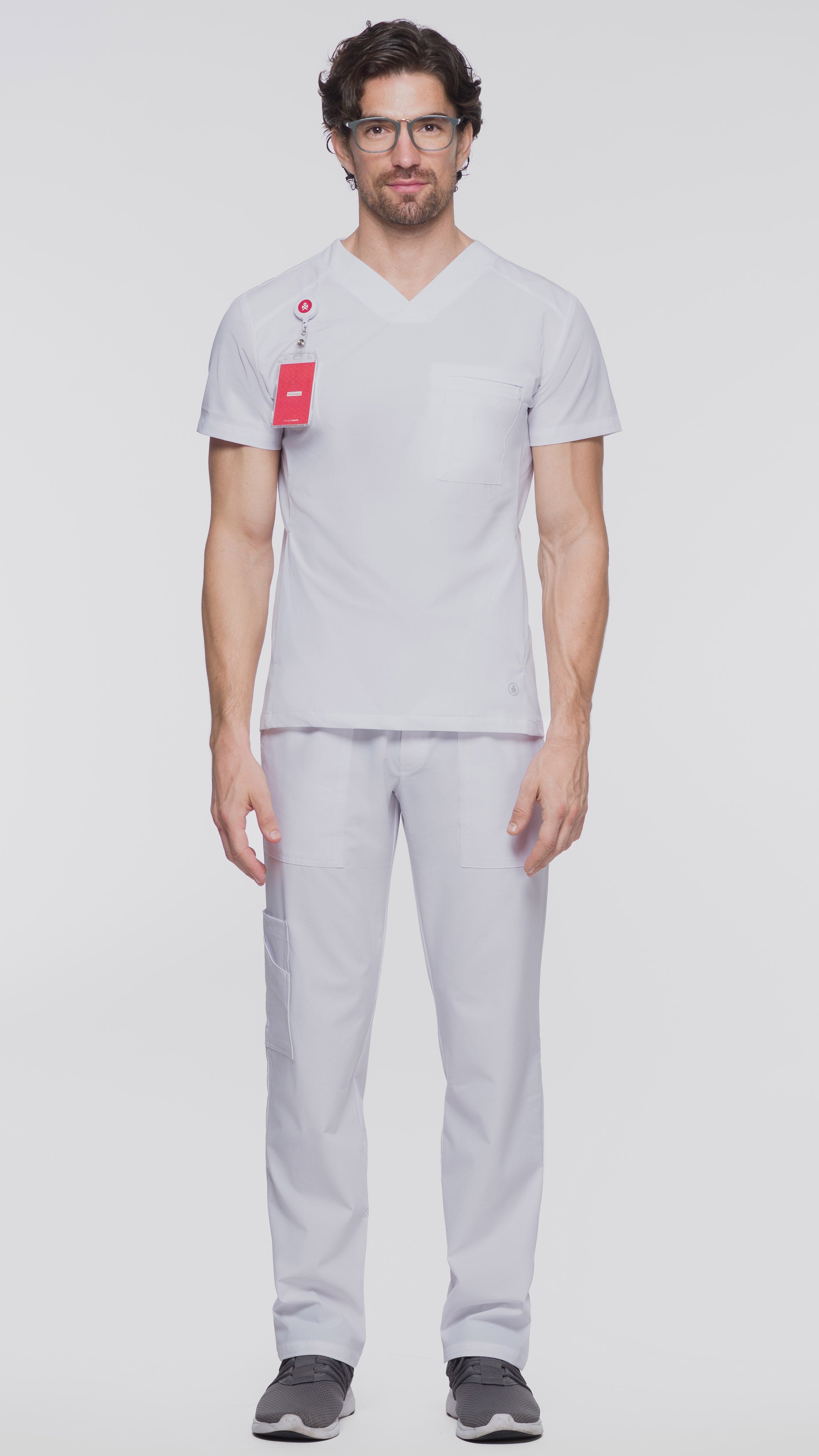 Kanaus® Scrub Classic Deep White | Caballero - Kanaus