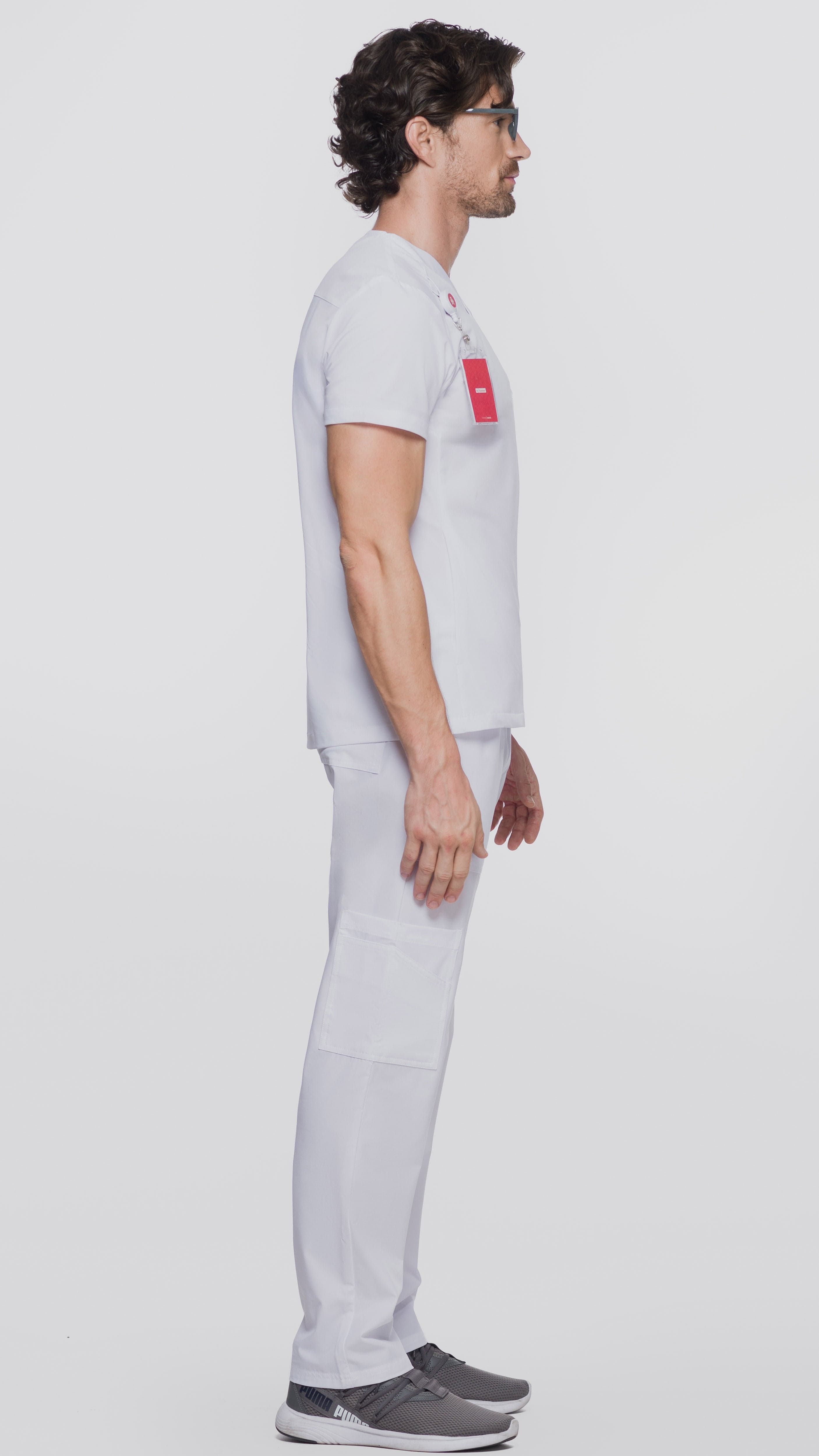 Kanaus® Scrub Classic Deep White | Caballero - Kanaus