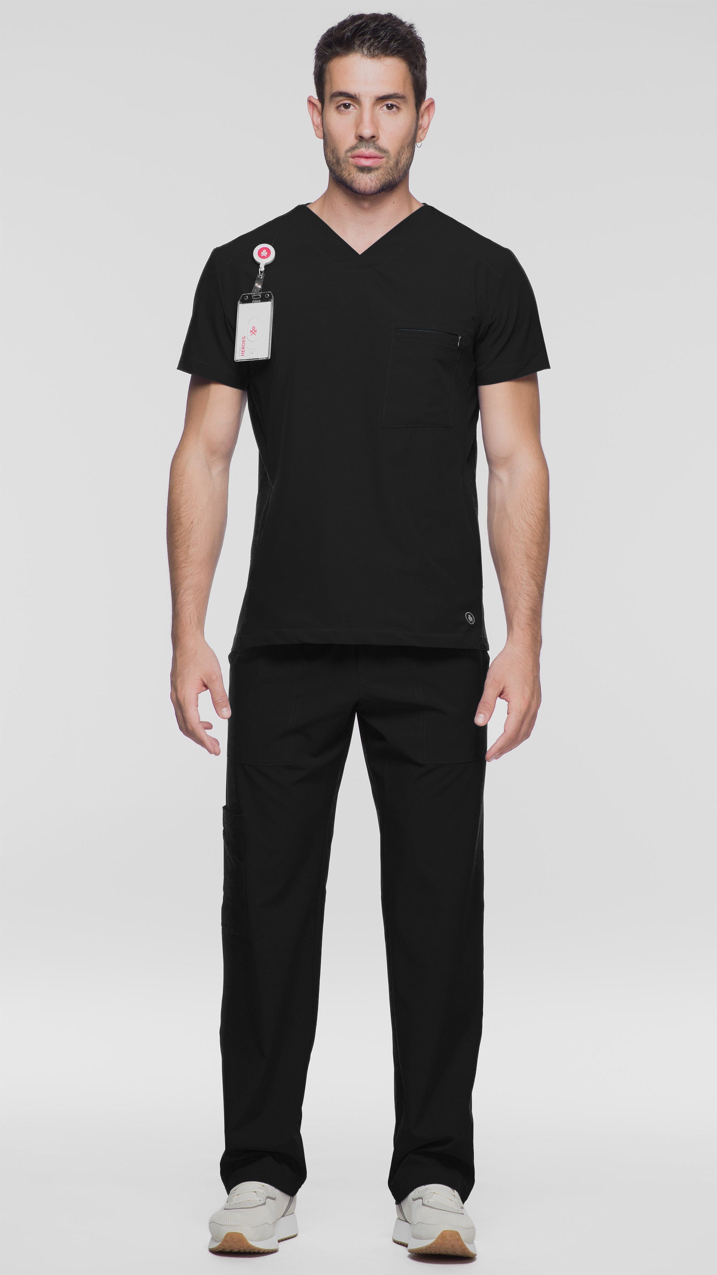 Kanaus® Scrub Classic Total Black | Caballero - Kanaus