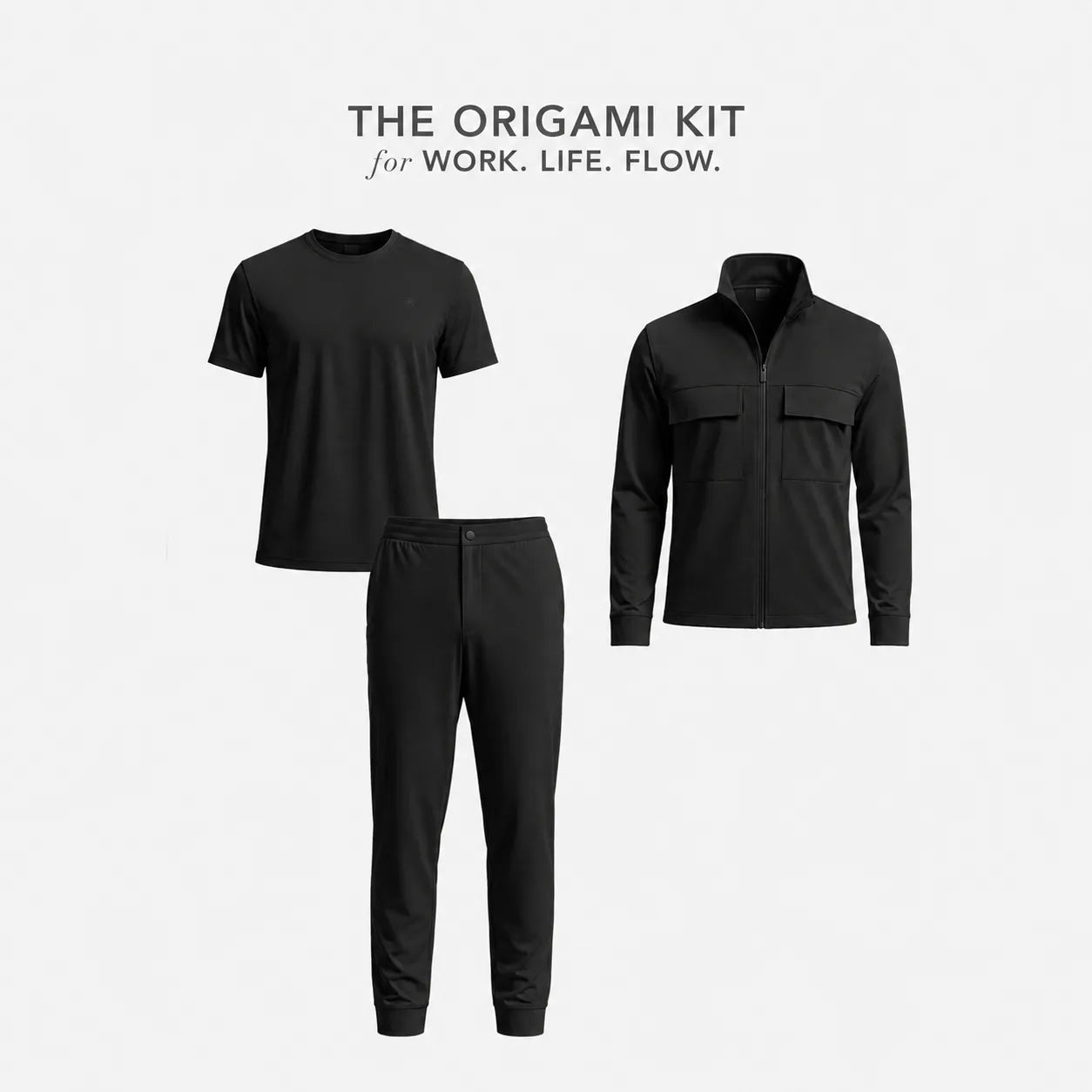 Kanaus® Kit Origami Scrub + Jacket | Caballero