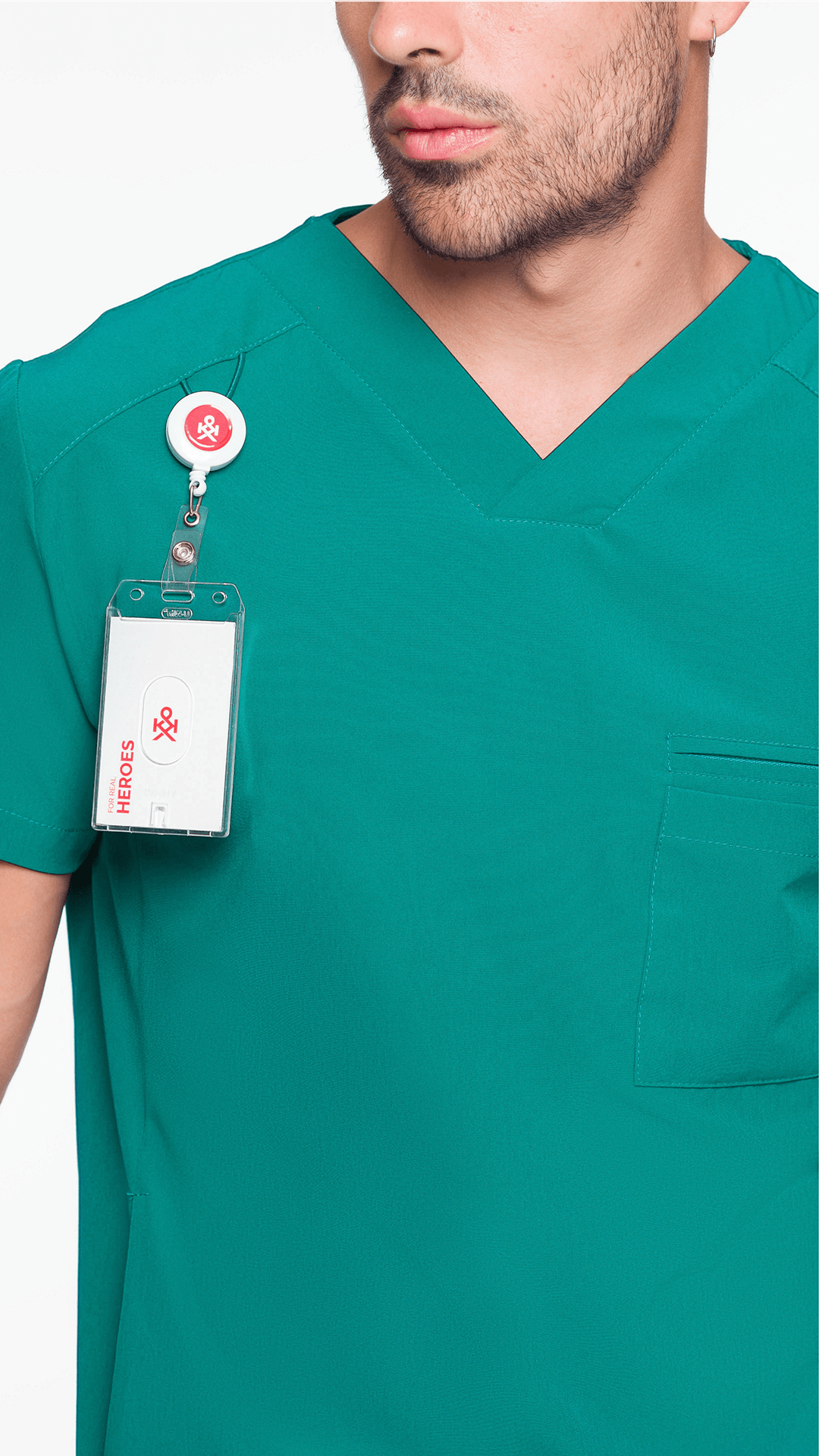 Kanaus® Scrub Classic Leal Teal | Caballero - Kanaus