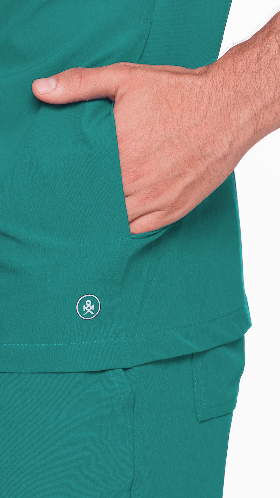 Kanaus® Scrub Classic Leal Teal | Caballero - Kanaus