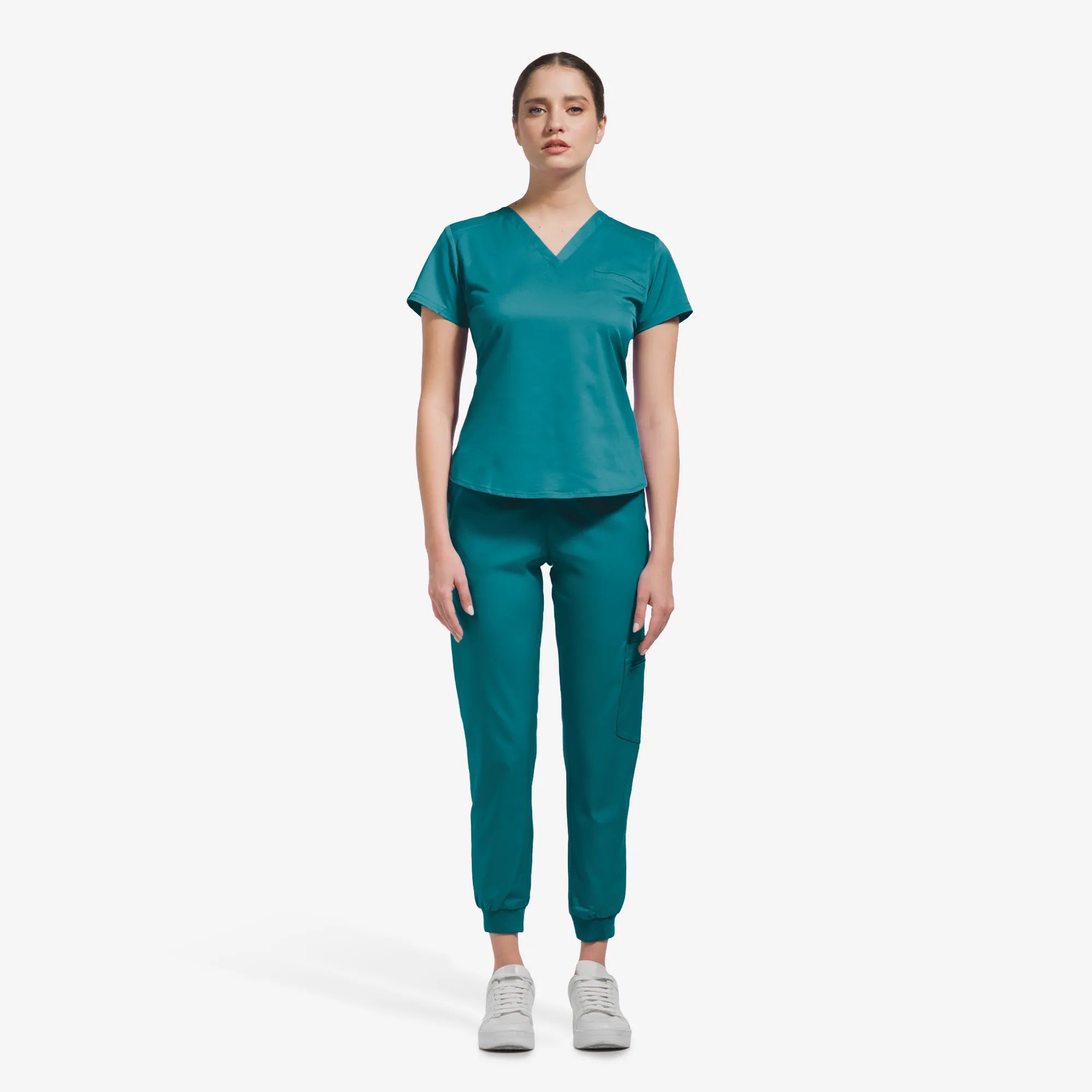 Kanaus® Conjunto Scrub Beyond + Coat Breaker | Dama