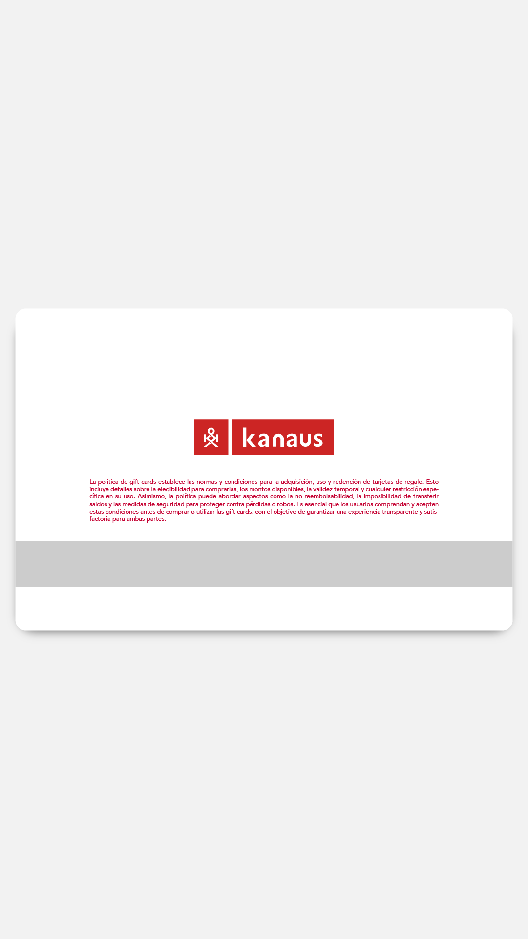 Kanaus® Gift Card - Kanaus