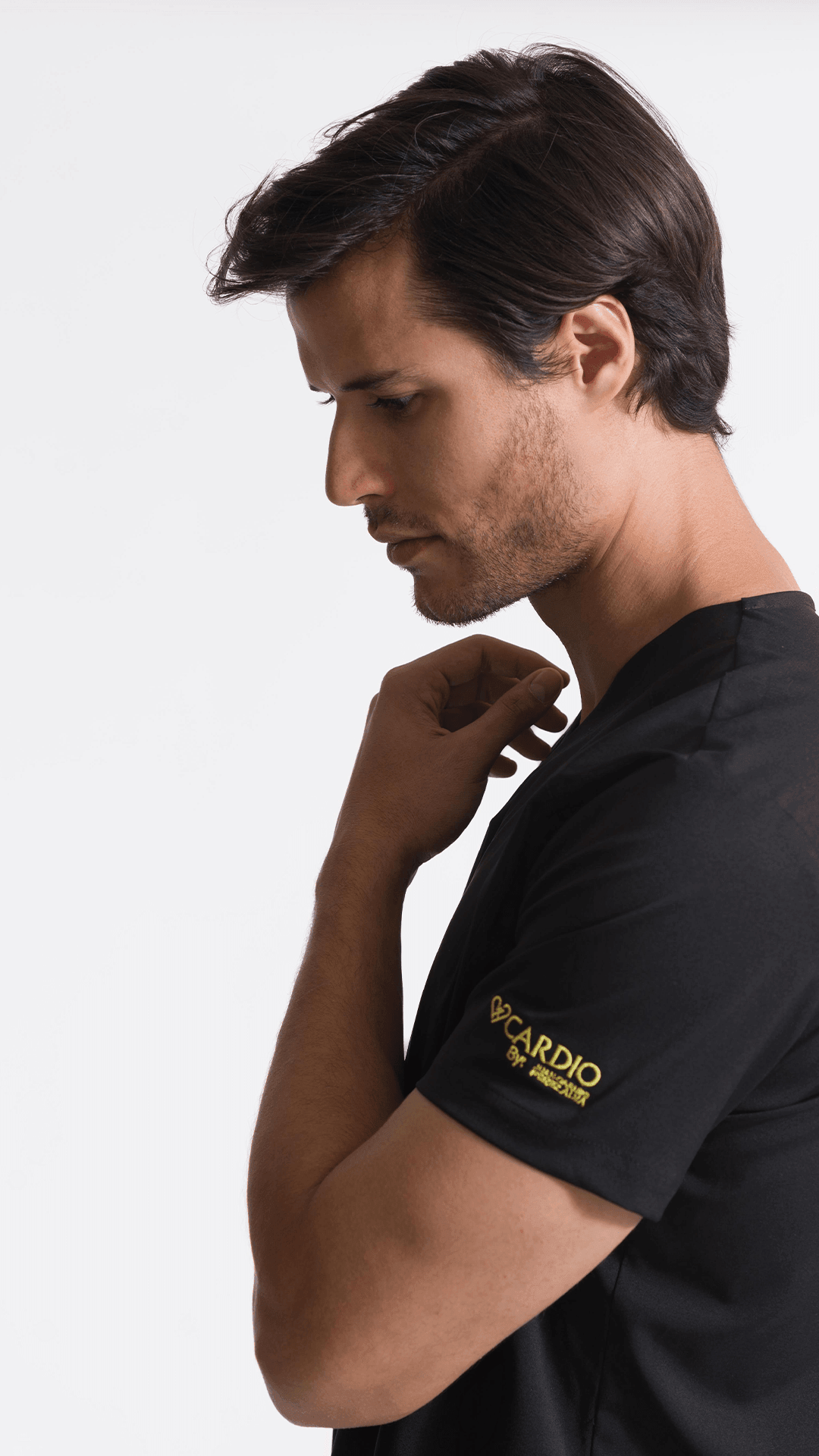 Kanaus® Scrub Cardio Total Black | Caballero - Kanaus