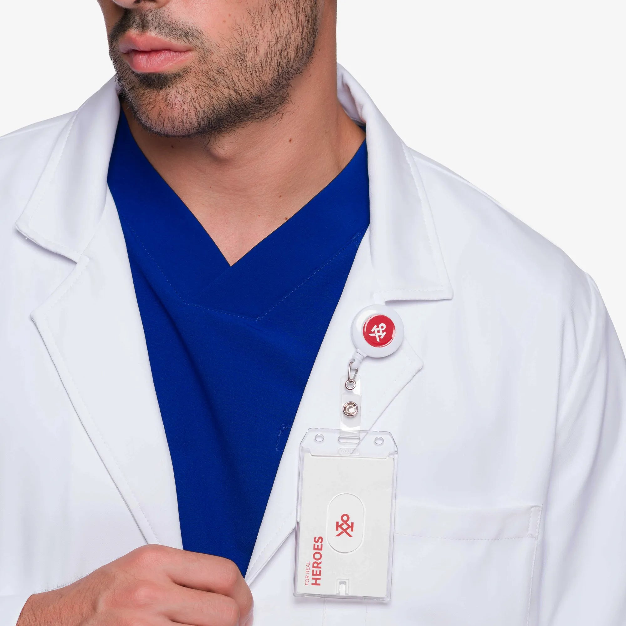 Kanaus® Dynamic Lab Coat Deep White | Caballero