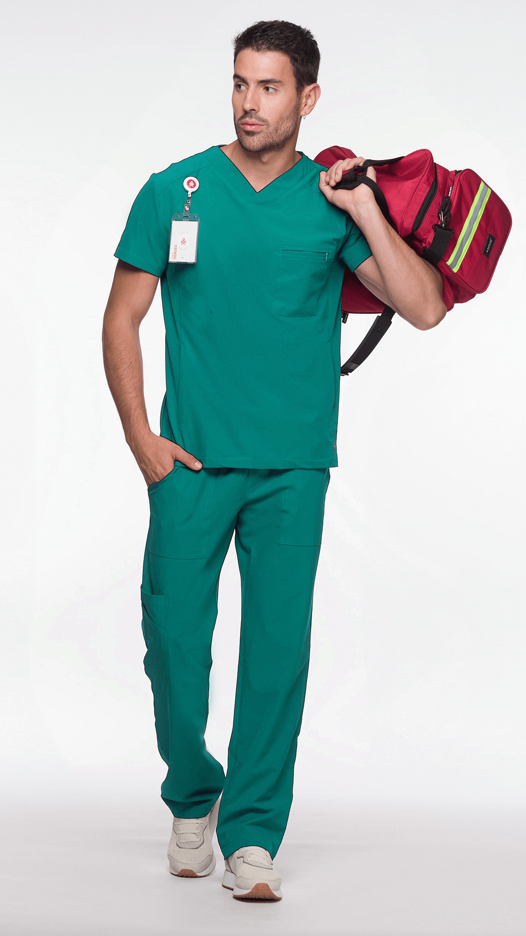 Kanaus® Scrub Classic Leal Teal | Caballero - Kanaus