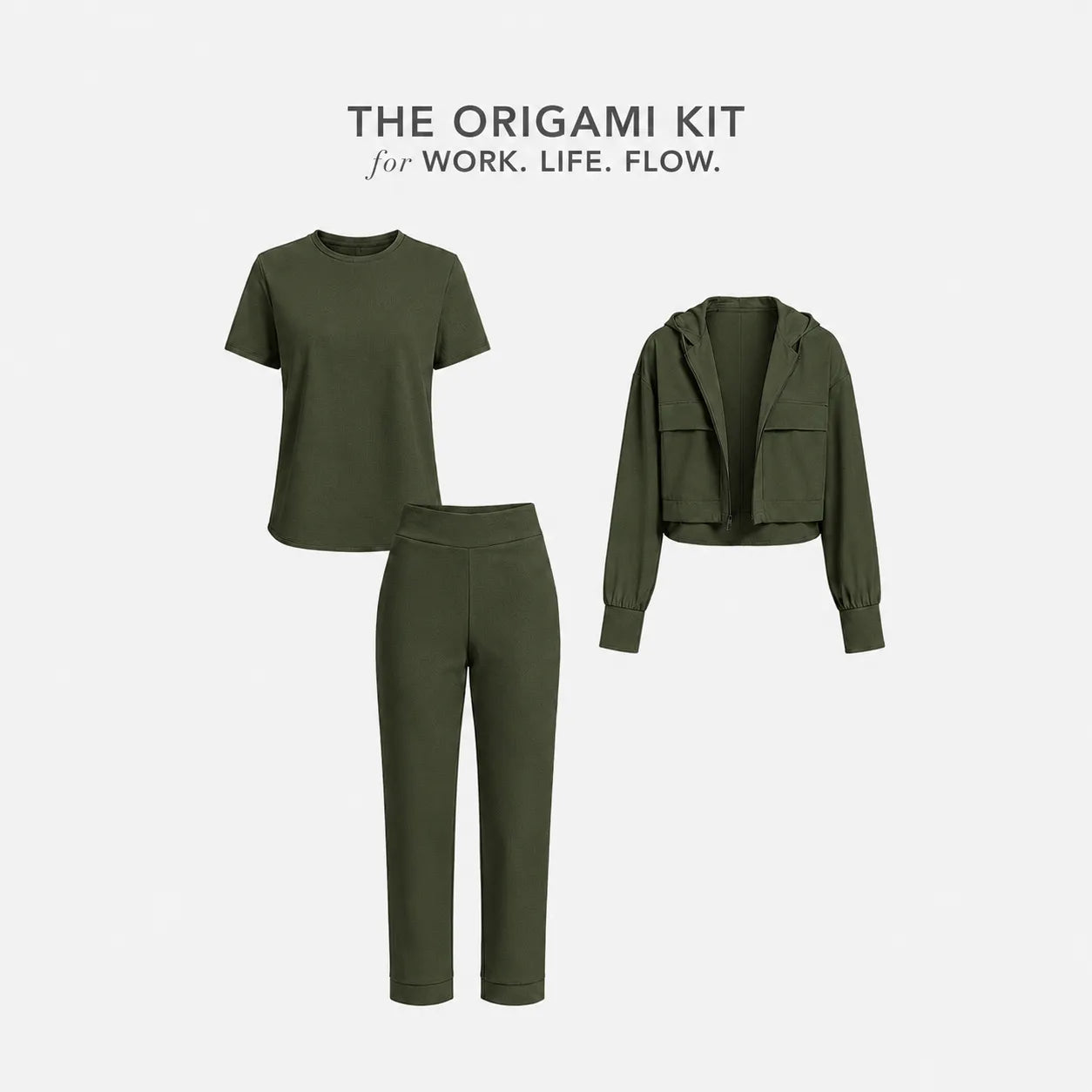 Kanaus® Kit Origami Scrub + Jacket | Dama