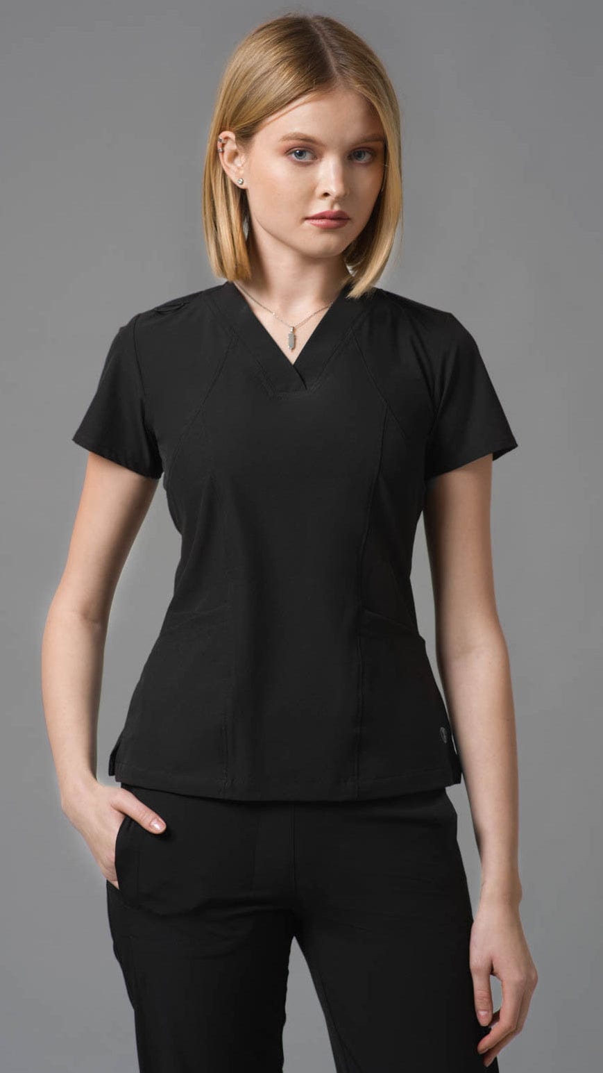 Kanaus® Scrub Classic Total Black | Dama - Kanaus