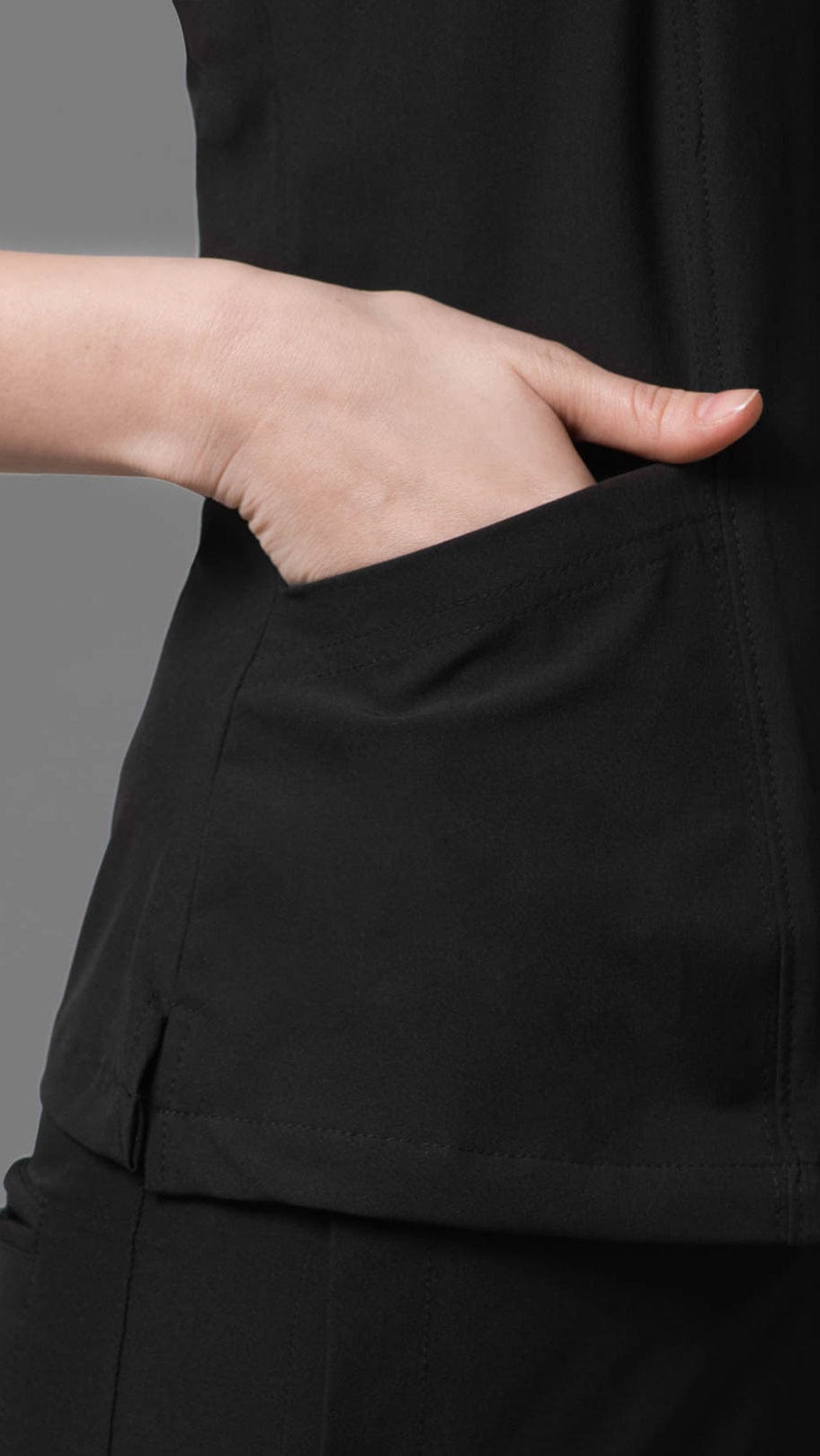 Kanaus® Scrub Classic Total Black | Dama - Kanaus