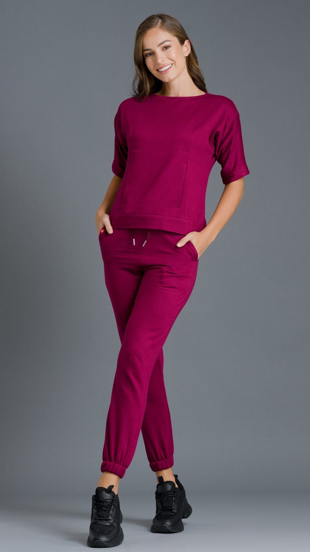 Kanaus Pants Comfort II Wine | Dama - Kanaus