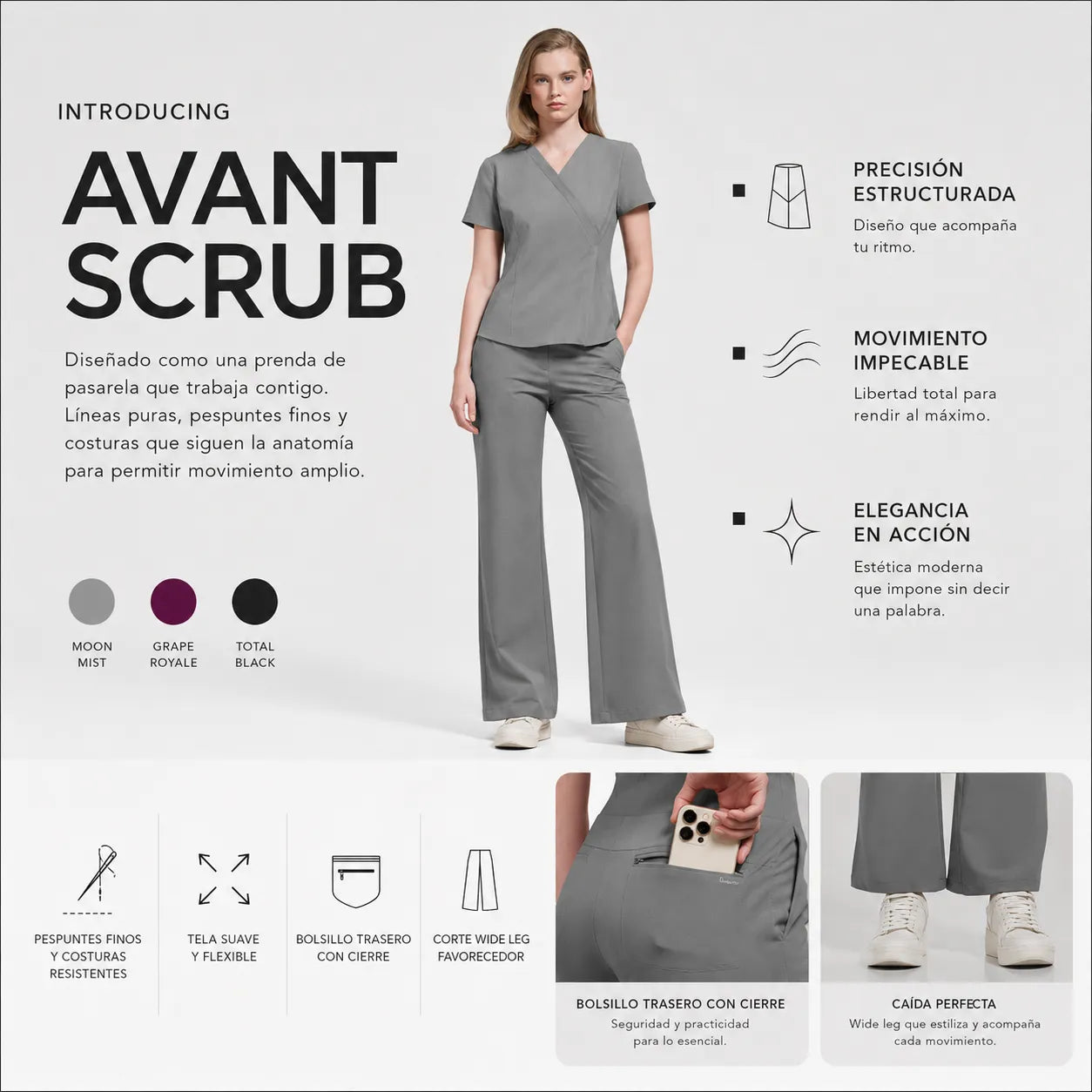 Kanaus® Scrub Avant | Dama