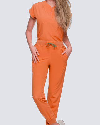 Kanaus® Scrub Casual Cinnamon Brown | Dama