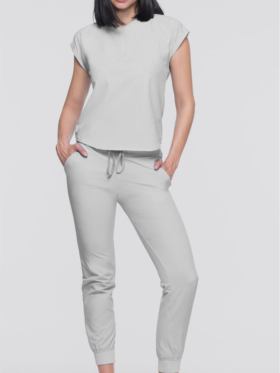 Kanaus® Scrub Casual Go Deep White | Dama - Kanaus