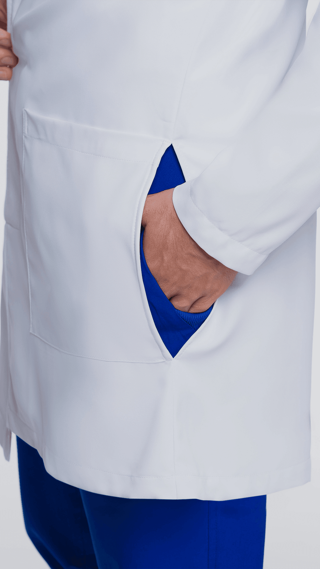 Kanaus® Dynamic Lab Coat Deep White | Caballero - Kanaus