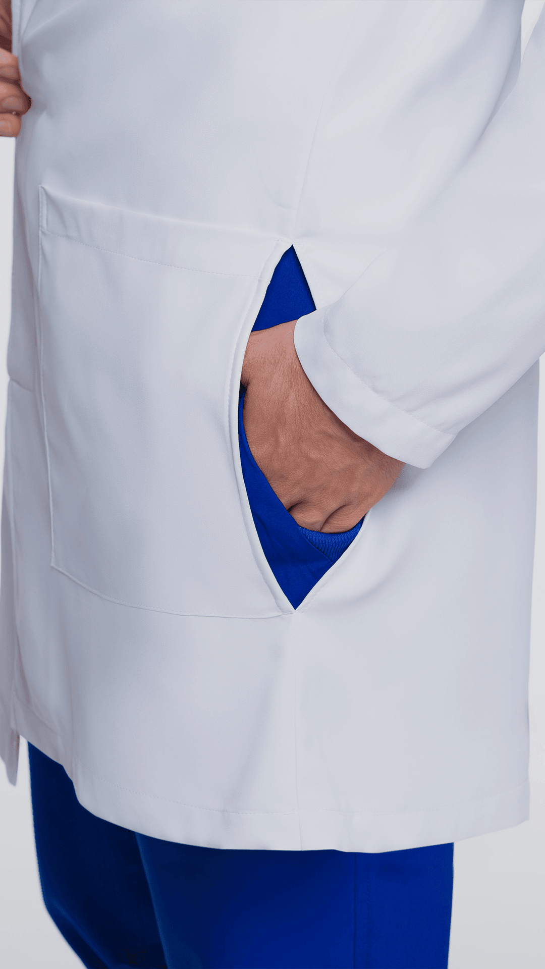 Kanaus® Dynamic Lab Coat Deep White | Caballero