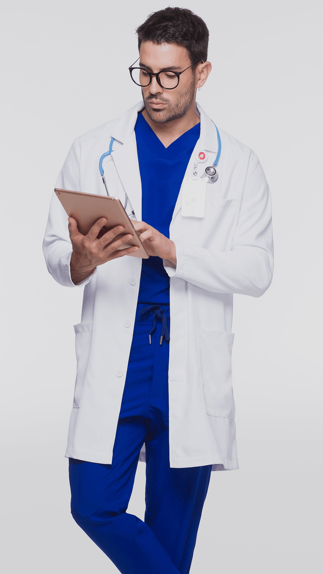 Kanaus® Dynamic Lab Coat Deep White | Caballero - Kanaus