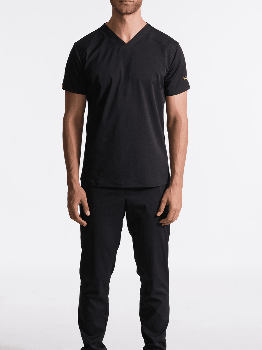 Kanaus® Scrub Cardio Total Black | Caballero - Kanaus