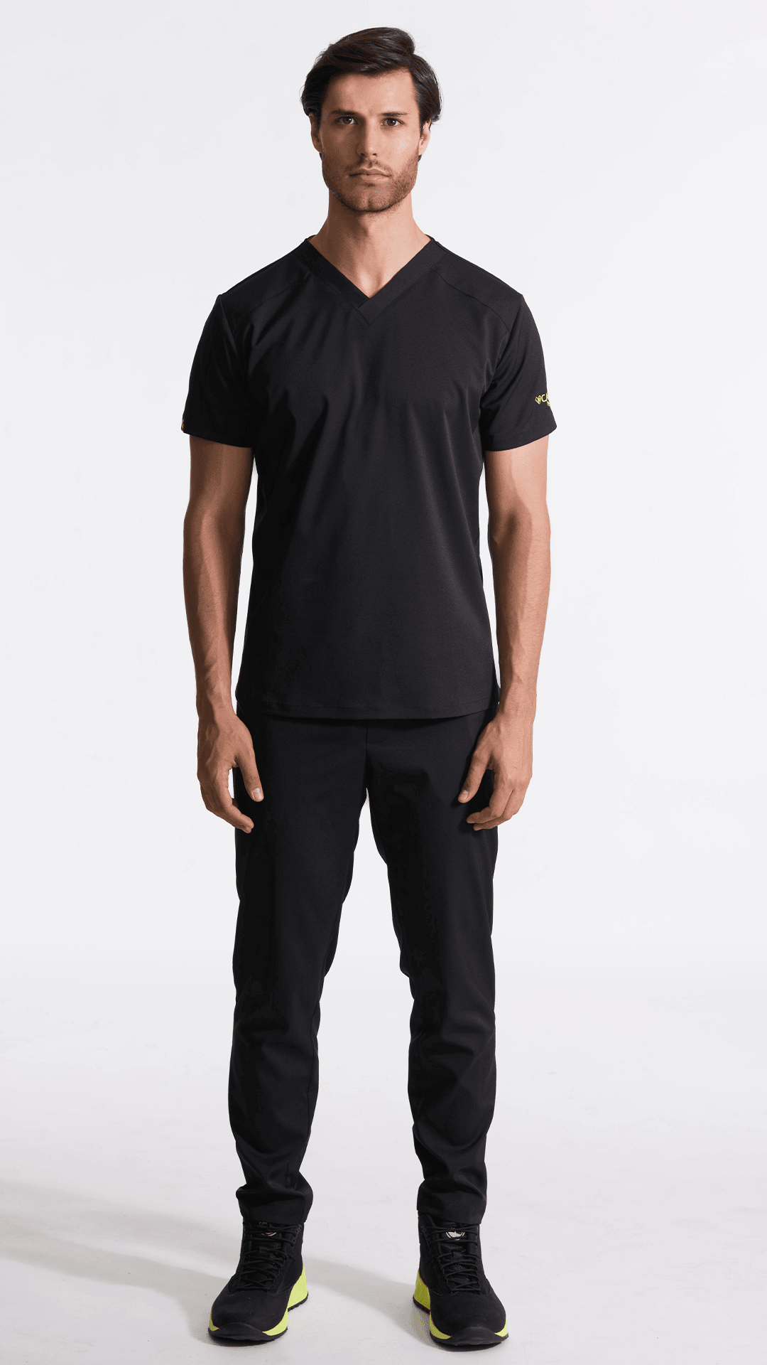 Kanaus® Scrub Cardio Total Black | Caballero - Kanaus