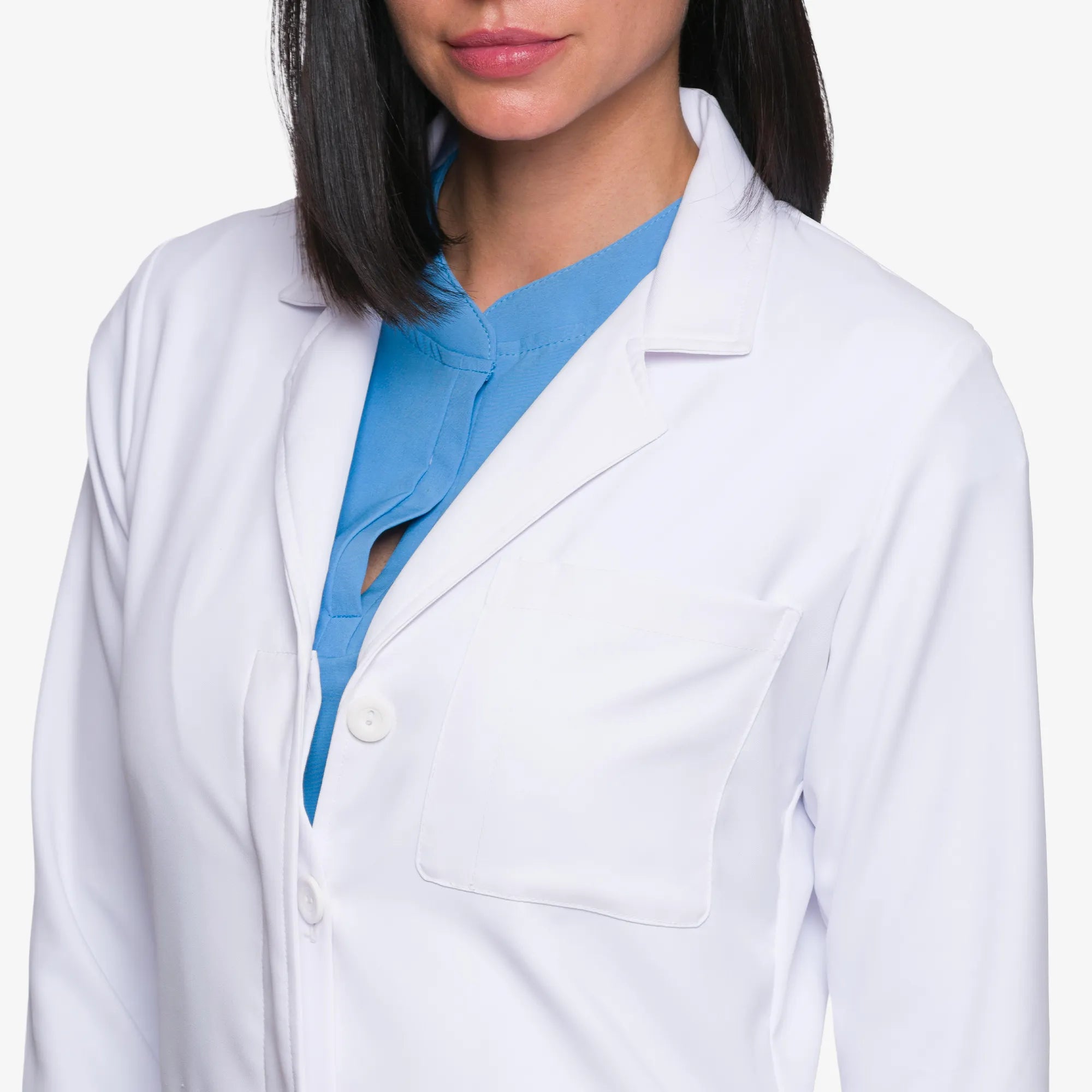 Kanaus® Dynamic Lab Coat Deep White | Dama