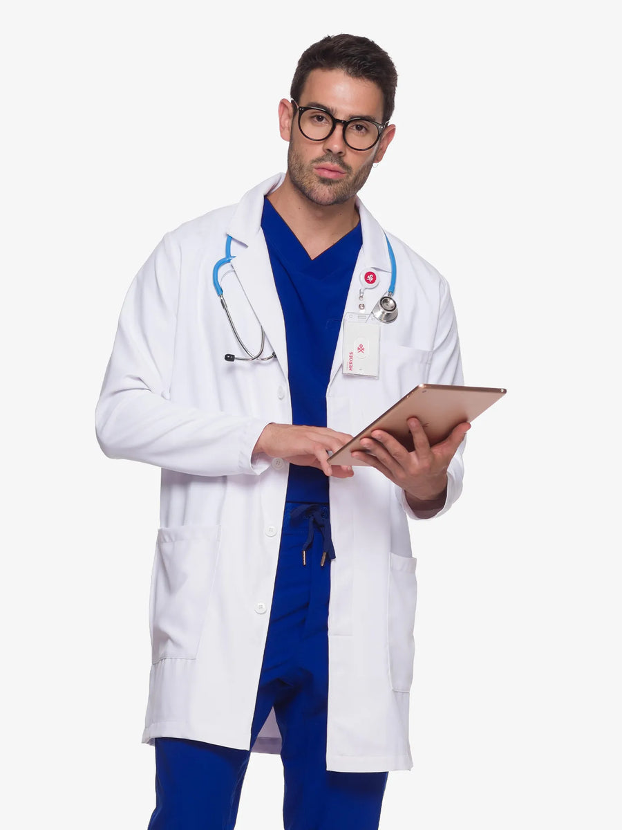 Kanaus® Dynamic Lab Coat Deep White | Caballero
