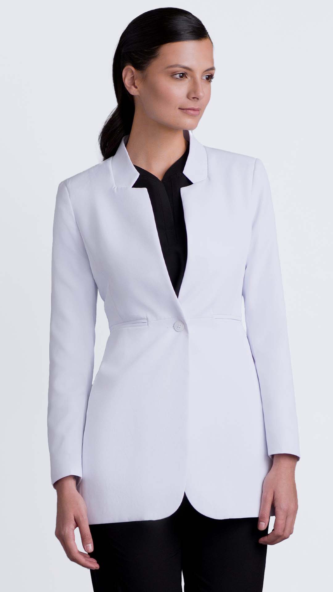 Kanaus® Lab Coat Elegance – Repel White | Dama - Kanaus