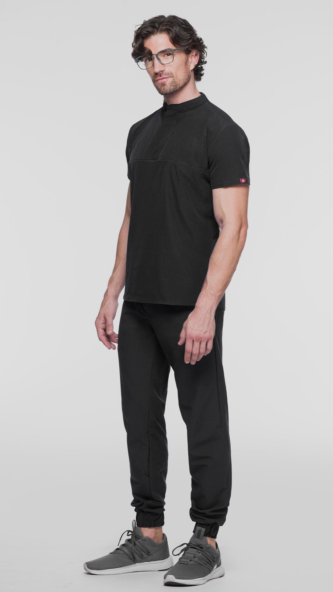 Kanaus® Scrub Vanguard Total Black | Caballero - Kanaus