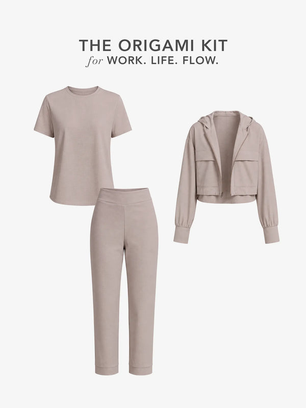 Kanaus® Kit Origami Scrub + Jacket | Dama