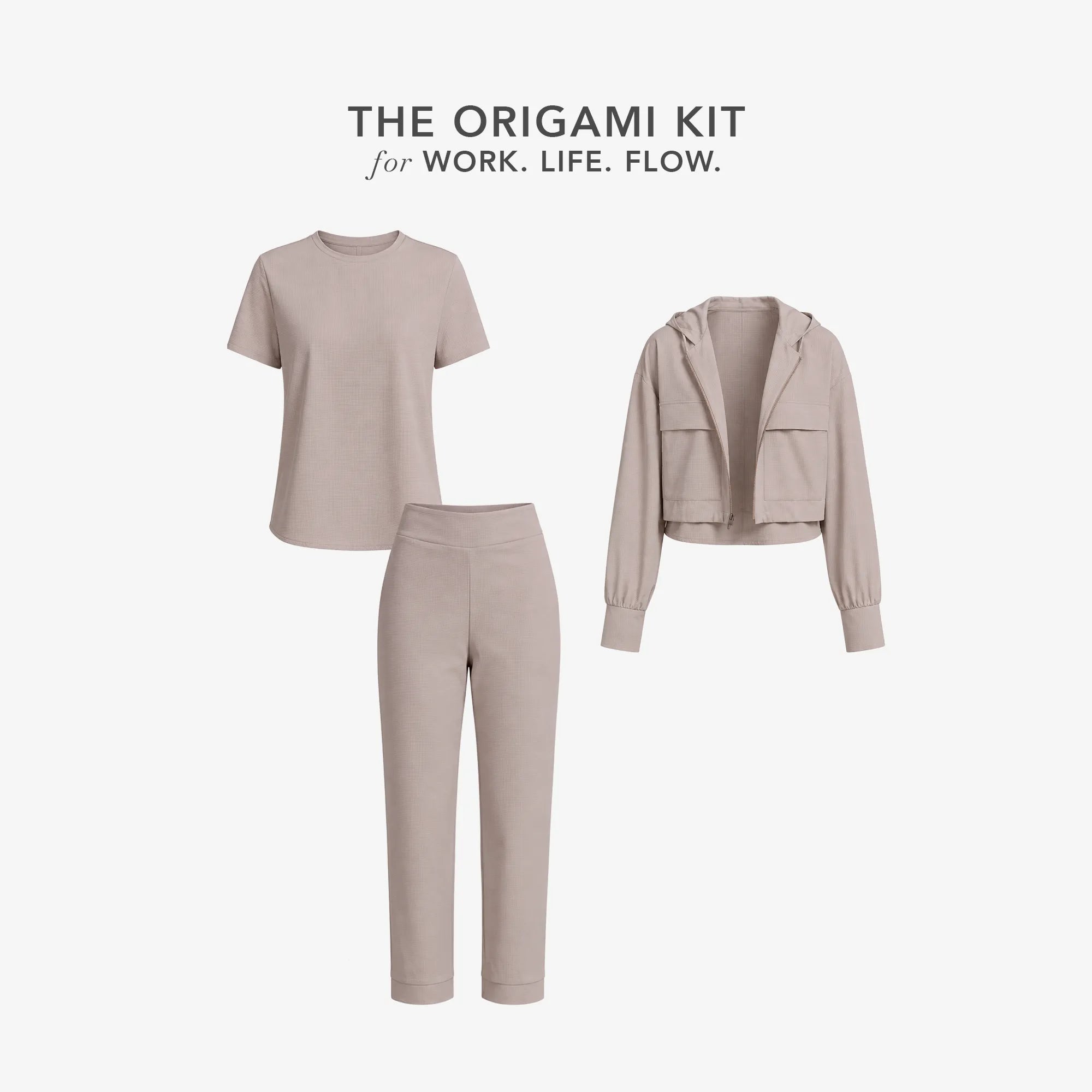 Kanaus® Kit Origami Scrub + Jacket | Dama