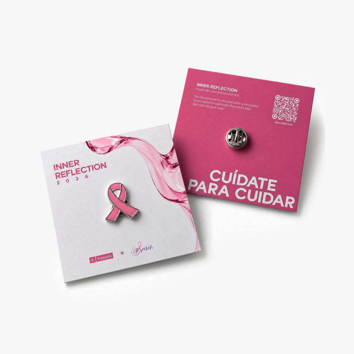 Kanaus® Pin Inner Reflection | Lazo Rosa