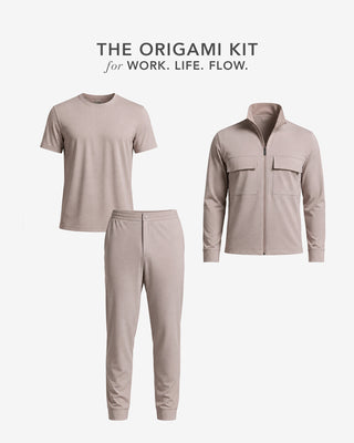 Kanaus® Kit Origami Scrub + Jacket | Caballero