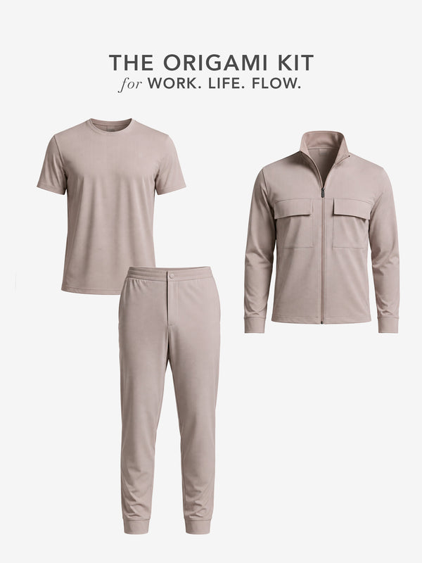 Kanaus® Kit Origami Scrub + Jacket | Caballero