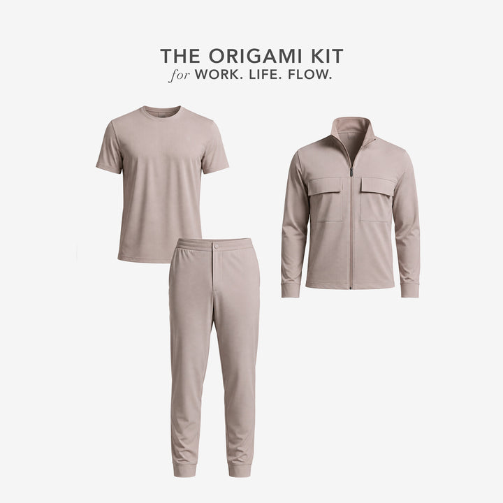 Kanaus® Kit Origami Scrub + Jacket | Caballero