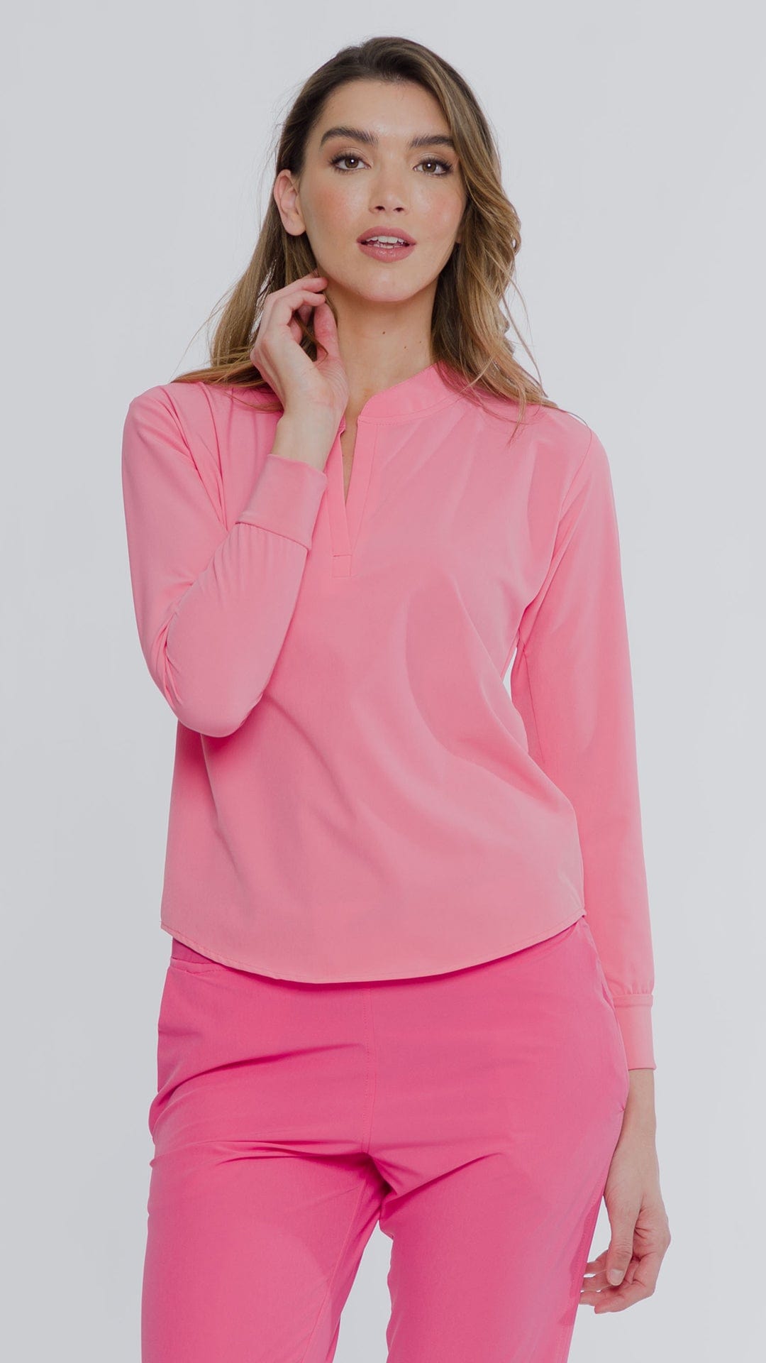 Kanaus® Top Long Sleeve Paradise Pink | Dama - Kanaus