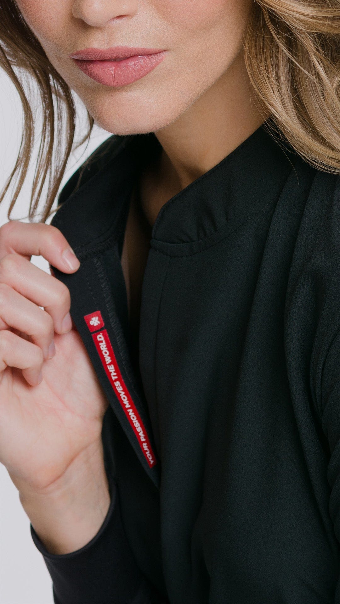 Kanaus® Top Long Sleeve Total Black | Dama - Kanaus
