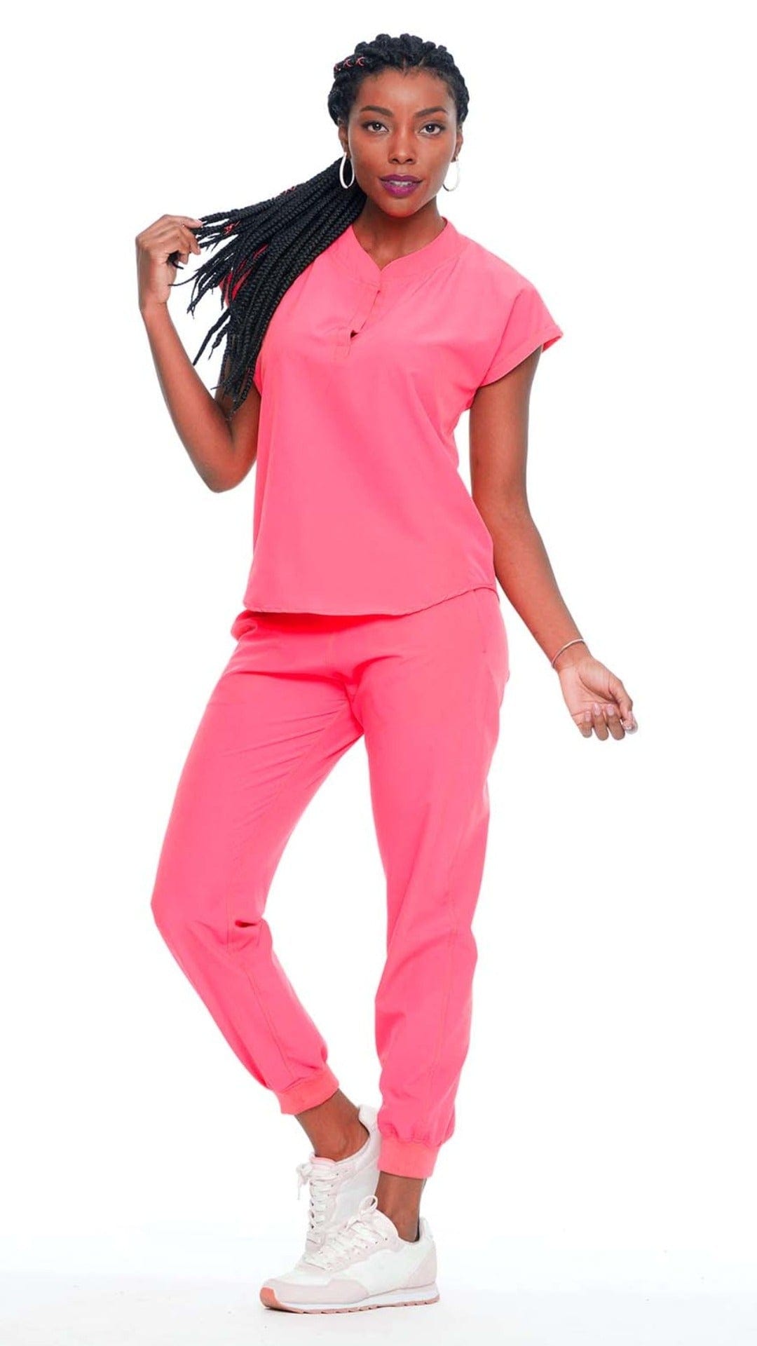 Kanaus® Scrub Casual Go Coral Glow | Dama - Kanaus