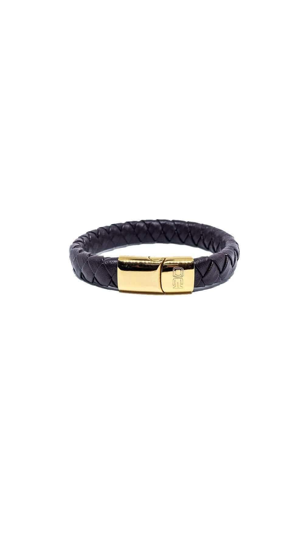 Kanaus Jewelry® Brazalete Gold Braided - Kanaus