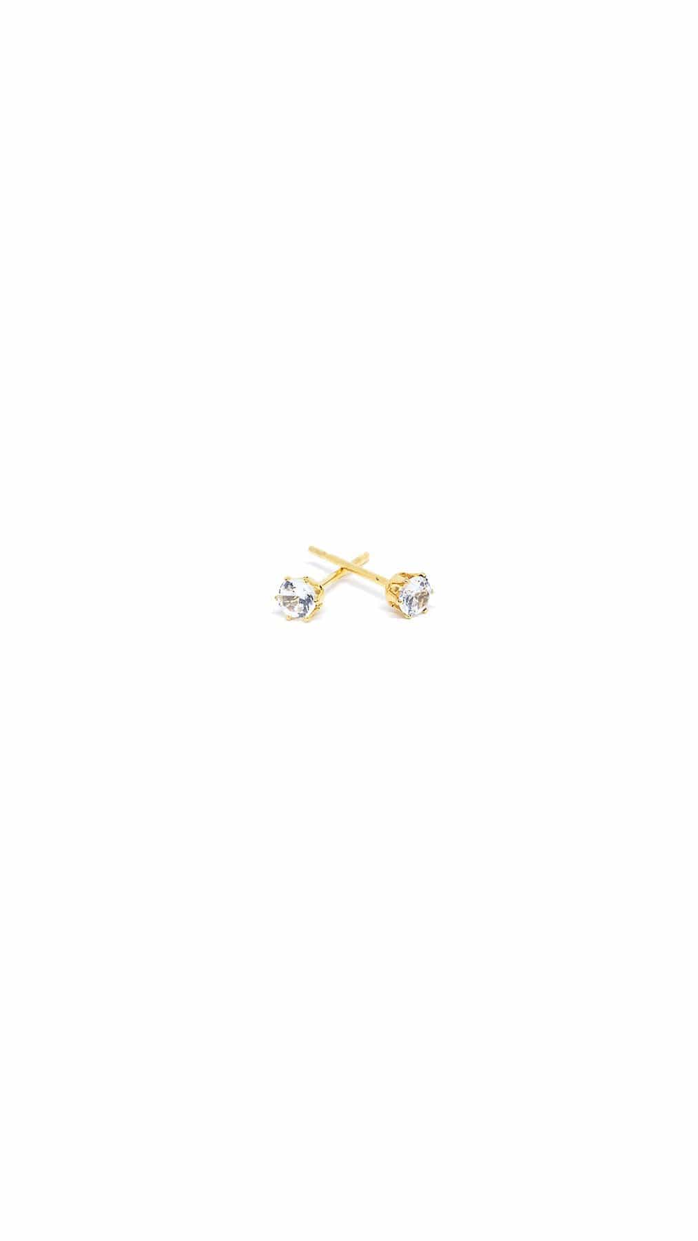 Kanaus Jewelry® SET: Collar/Dije Slim Golden Scissors & Aretes Small Shine - Kanaus