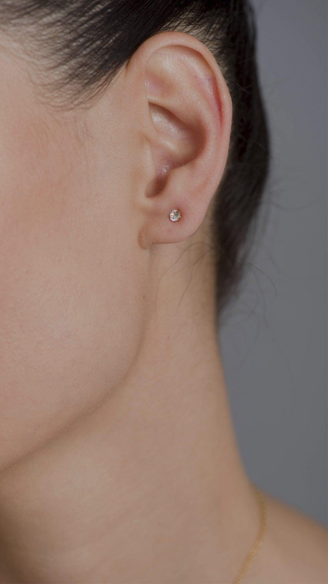 Kanaus Jewelry® SET: Collar/Dije Slim Golden Syringe & Aretes Small Shine - Kanaus