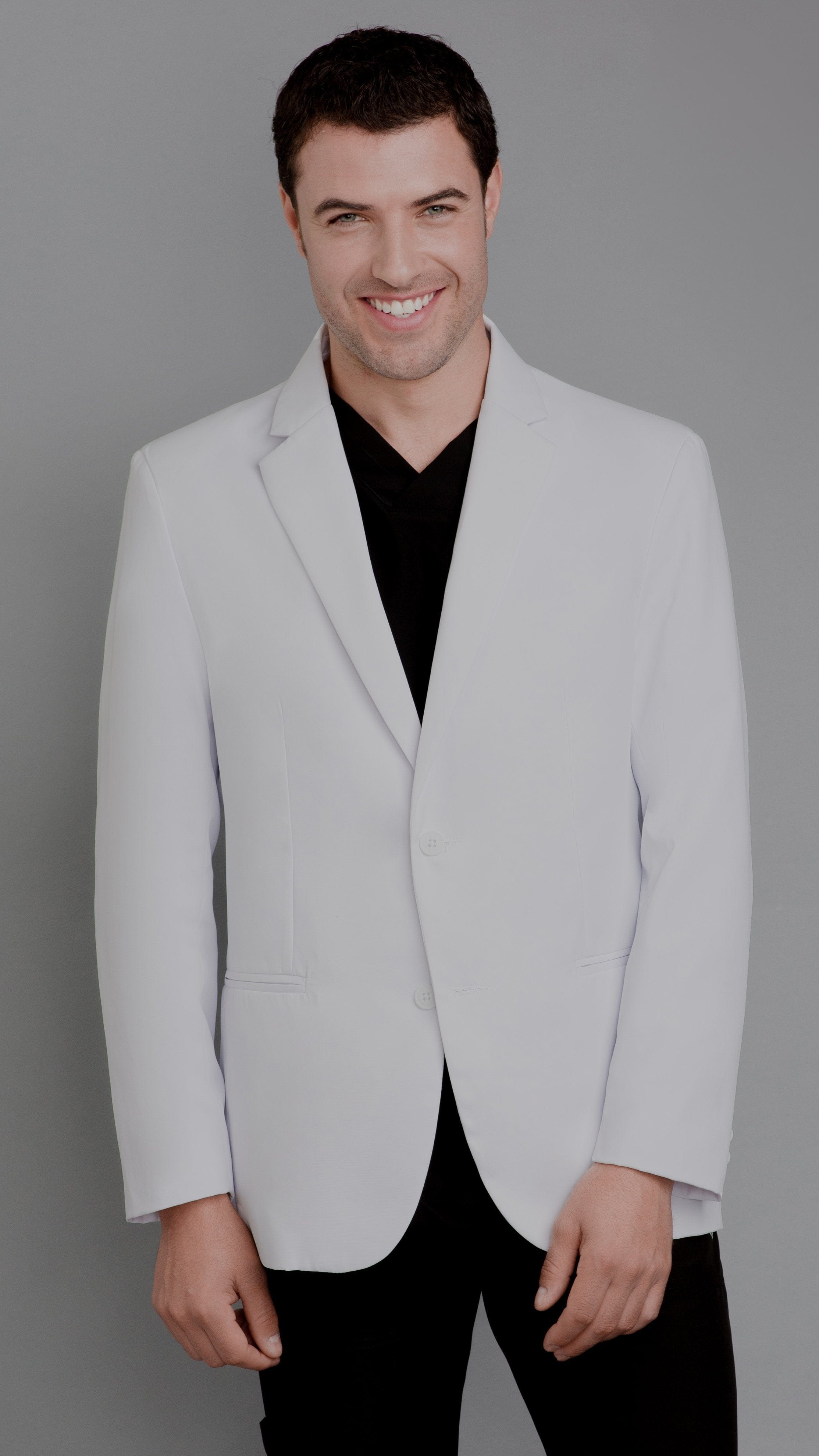 Kanaus® Lab Coat Elegance White | Caballero - Kanaus