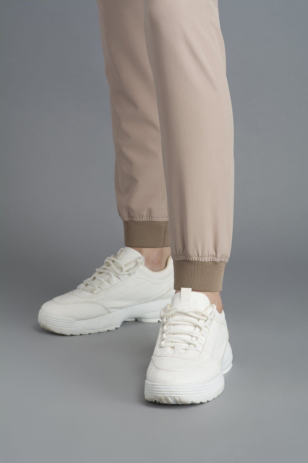 Kanaus® Pants Casual Almond Beige | Dama - kanaus
