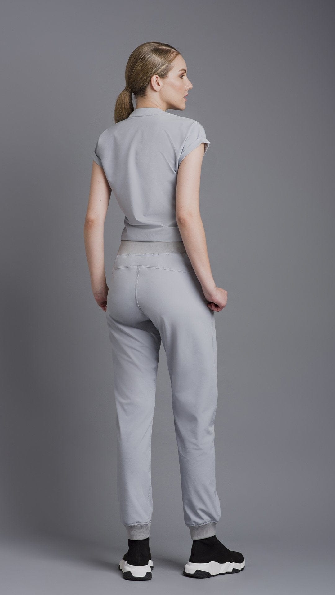 Kanaus® Pants Casual Gray Light | Dama - kanaus
