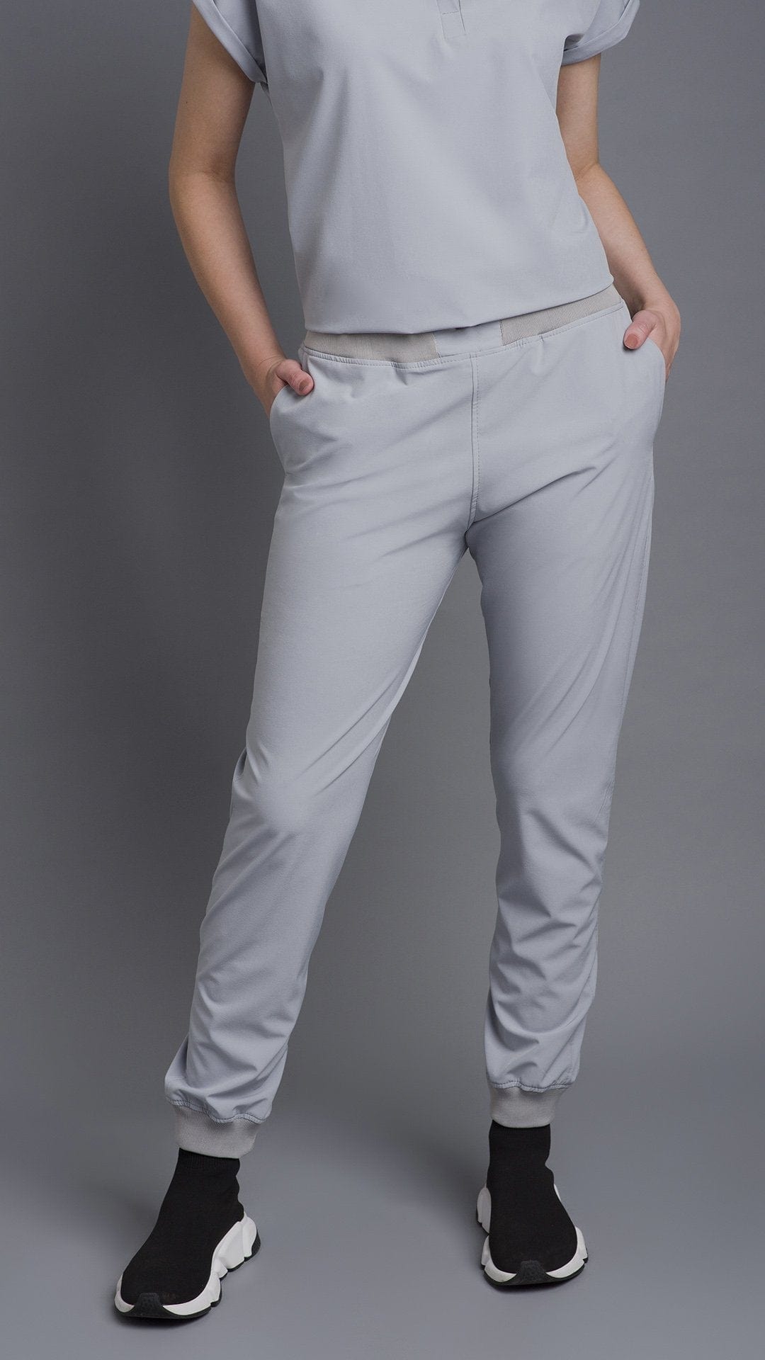 Kanaus® Pants Casual Gray Light | Dama