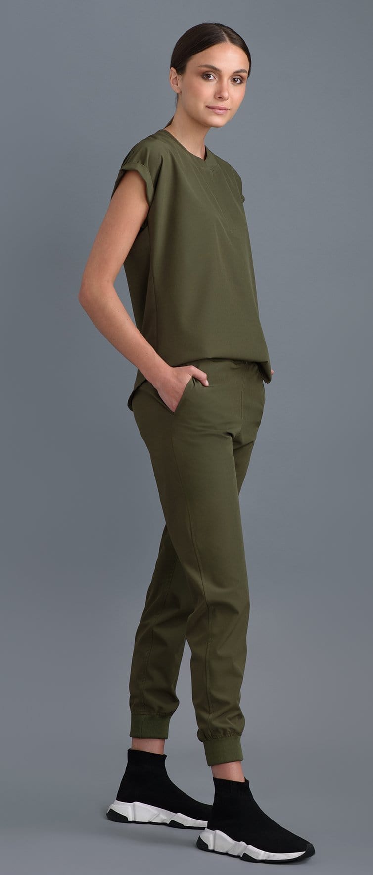 Kanaus® Pants Casual Green Top Gun | Dama - kanaus
