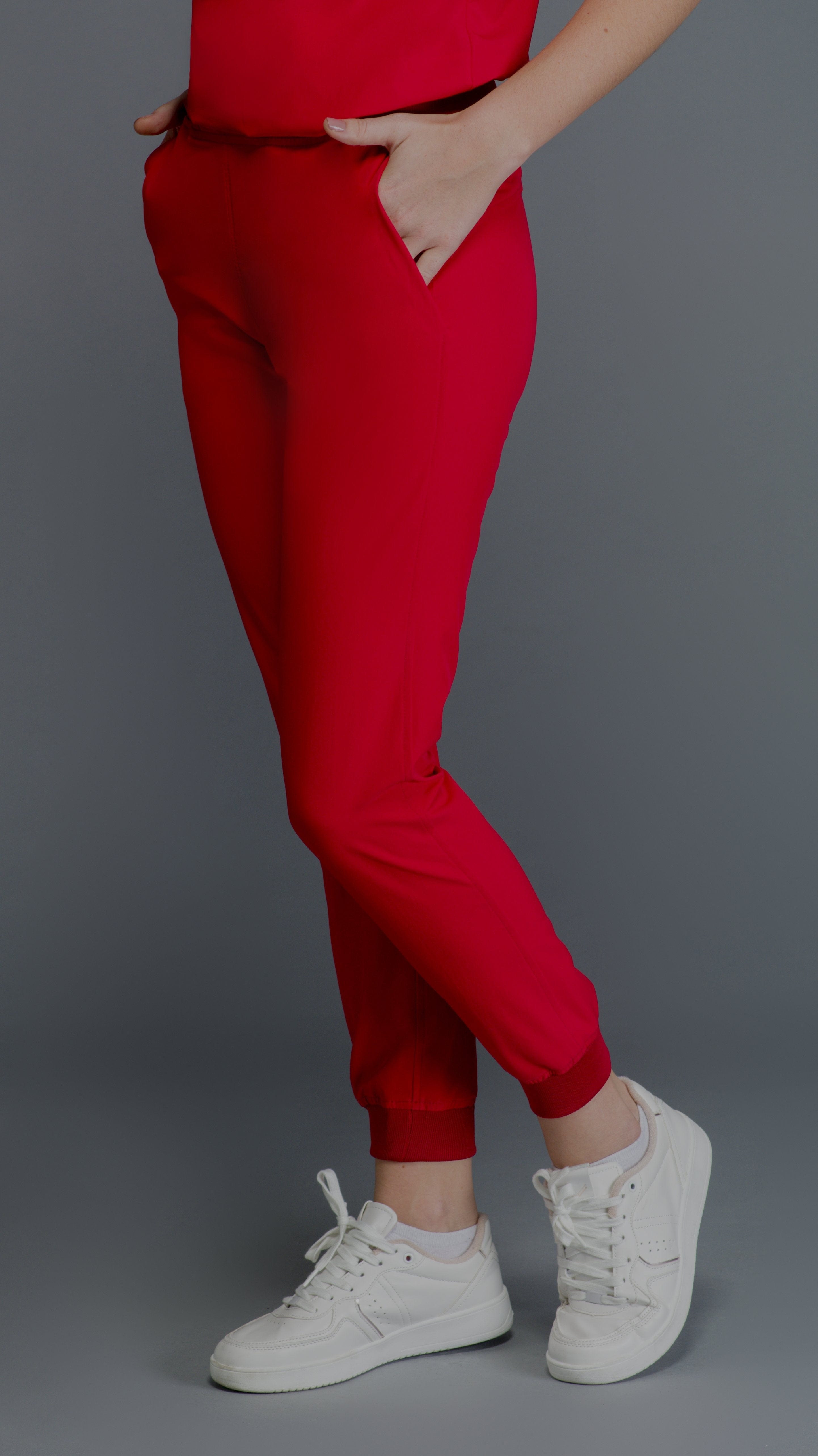 Kanaus® Pants Casual Red Fire | Dama