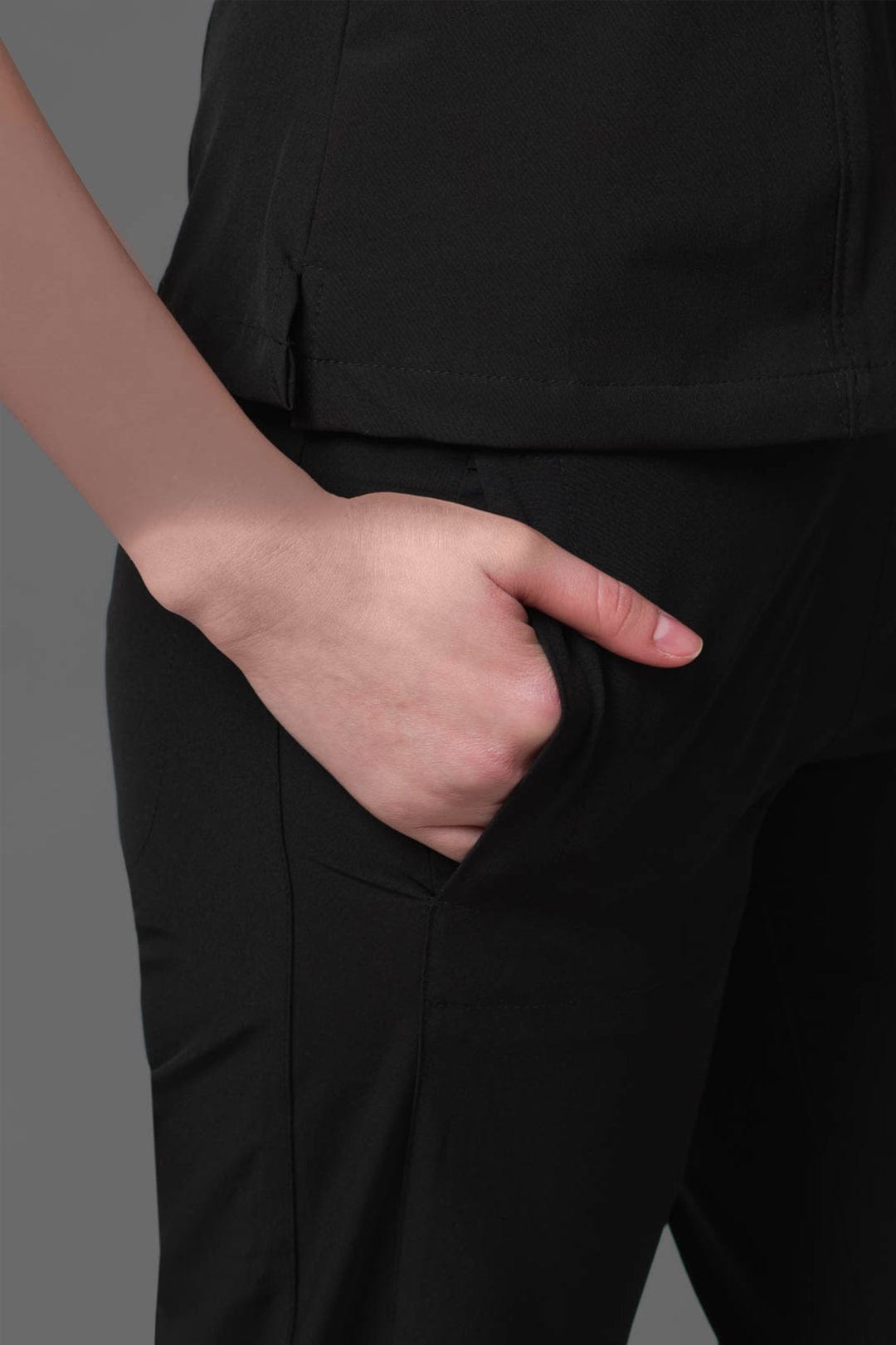 Kanaus® Pants Classic Total Black | Dama - Kanaus